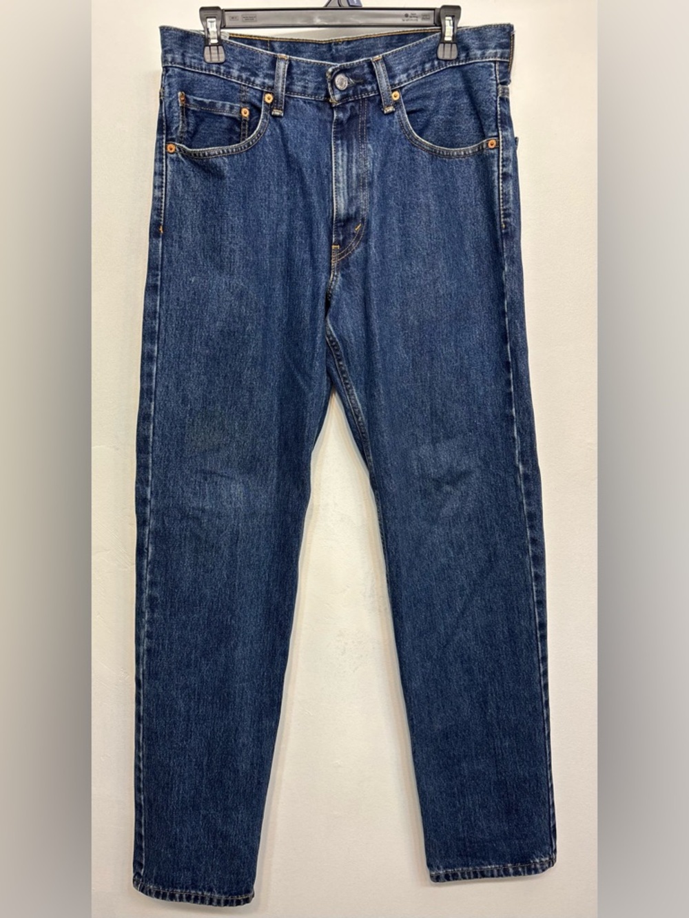 Levi’s 550 Medium Wash Blue Relaxed Fit Straight Leg Jeans Mens Size 32x34 NWOT